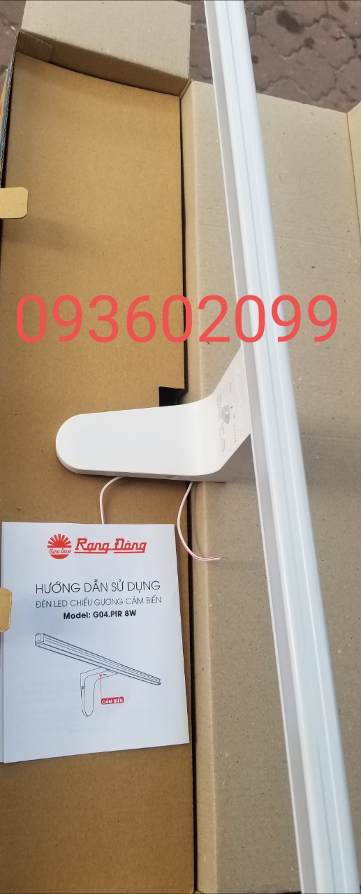 Đèn chiếu gương rang đông G04 PIR 8W